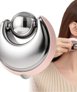 Rouleau Visage Pour Femme Outil De Massage En Acier Inoxydable | Rouleau Visage Outil Facial Pour Beaute Mariage Routine Quotidienne Spa Maison Preparation Ete Soulagement Musculaire