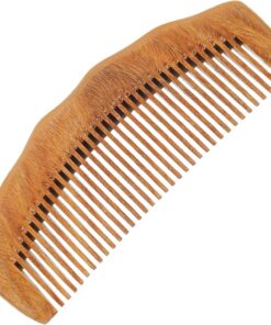 Artibetter Peigne de Massage Forme Dos de Dragon Marron en Bois de Démêlant Cheveux Prise en Main Confortable pour Soin Capillaire Relaxant