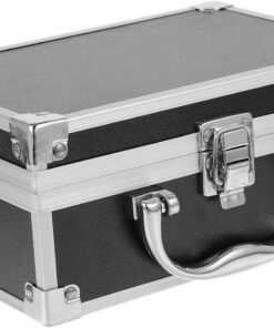 Malette de Maquillage en Alliage D'aluminium Légère et Portable, Boîte de Rangement Élégante pour Accessoires de Maquillage et Outils de Beauté