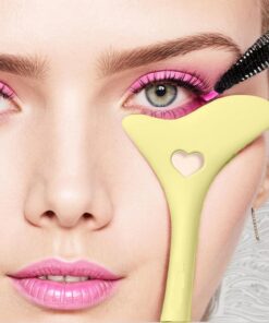Pochoir en silicone pour le maquillage des yeux, guide réutilisable pour une application précise du liner et une utilisation quotidienne