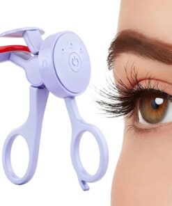 Curleur De Cils Électrique Mini Accessoire de Liftant pour Cils à 3 Niveaux | Recourbe-Cils Portable Pour Les Trajets Quotidiens, Bureau, Rendez-Vous, Mariages, Maison, Studio, Salon