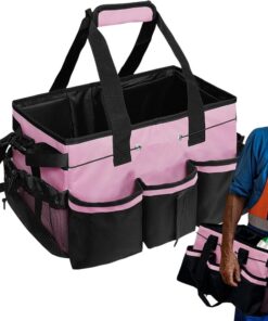 Sacs De Nettoyage Pour Aide Ménagère Tote De Rangement D'Outils À Porter | Rangement Fournitures Ménage Portable, Organisateur, Outils pour Cuisine, Douche, Voiture, Dortoir, Campus, Salle d'eau,