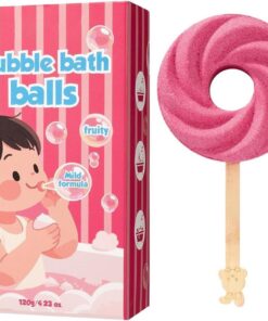 Aromatic Bath Set, Sweet Candy Soak Balls, Bubble Foam with Fragrance Feature, Moisturizing Bath Bomb Kit with Gentle Formula, Spa Ball Colorful Style, Body Care for Travel and Personal Use