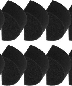 Lot de 10 petites éponges de peinture semi-circulaires pour | peinture - Éponges de peinture haute densité - Accessoires de pour et adultes