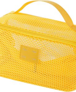 Trousse de Toilette de Voyage en avec Plusieurs Compartiments, conteneur de Rangement spacieux pour Le Maquillage, Les Soins de la Peau, Organisateur de cosmétiques de Voyage avec Compartiments
