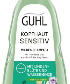 Guhl Shampooing sensible pour le cuir chevelu - Contenu : 250 ml - Type de cheveux : tous