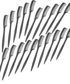 OUNONA 100pièces Petit Peigne à Cils et Brosse pour Sourcils Applicateur de Mascara Noir Outil de Soin Maquillage