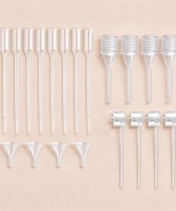 Pompe distributeur de parfum rechargeable, atomiseur cosmétique en plastique non parfumé, flacon pulvérisateur de voyage sans latex, outil de remplissage de parfum portable