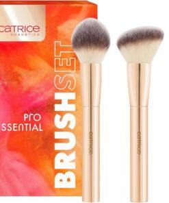 Catrice set Pro Essential Brush Set ensemble de pinceaux - résultat - 1pcs | Résultat instantané, Lot de 5 pinceaux de maquillage, Maquillage visage et yeux