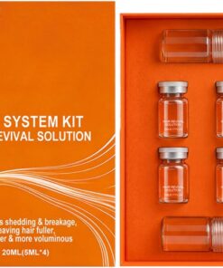 Kit Soins Capillaires 4 Pièces 5ml Non Gras Absorption | Système Nourrissant Cheveux et Cuir Chevelu Pour Hommes Femmes Racines Cuir Chevelu Fortifiant Réduit Casse Pointes