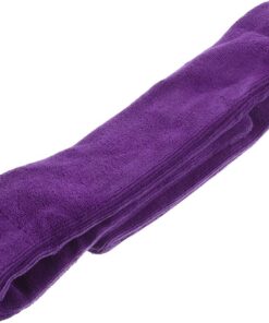 Bandeau Absorbant et Facile à Utiliser pour Cheveux en Coton Pourpre pour Coiffure et Soins Capillaires en Salon de Coiffure