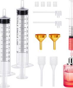 Segbeauty Kit de recharge de parfum 8 pièces - 10 ml - Outils d'extraction de parfum en plastique - Grande pompe de transfert en plastique - Entonnoir - Distributeur de parfum - Outil de transfert