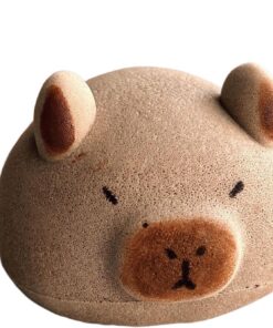 Capybara Bath Sponge, Soft Shower Body Scrubber, Gentle Bath Ball for Women, Men, Kids, Multi Purpose Washing Tool for Face, Dishwashing, Cleaning Tables, Kitchen, Glass