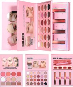 Palette de Set d'Outils Cosmétiques de Beauté Portable | Palette De Fards À Paupières Pour Étudiants Adultes Beauté Maison Activités Intérieures