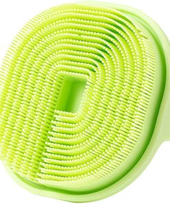 Silicone Body Scrubber for Women, Anti-Slip Massage Loofah, Multifunctional Ergonomic Shower Brush for Home, Bathroom, Spa, Bath Scrubbing