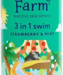 Childs Farm Natation 3 en 1 pour enfants - Gel douche, shampooing et après-shampoing - Sans larmes - Convient pour les peaux sèches et sensibles - 250 ml