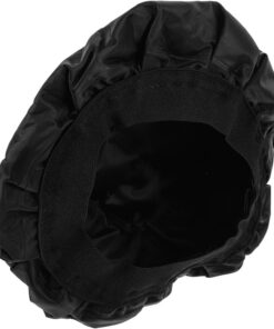 Bonnet Thermique pour Cheveux Noir en Gel, Usage Chaud et Froid, Salon | Colorations et Soins Capillaires, Finition Tissu, Ajustement Confortable, Format Unique