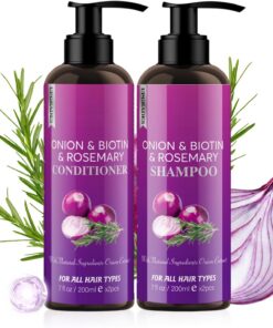 Shampoing hydratant pour cheveux, croissance des cheveux avec après-shampooing, nettoyant hydratant pour le cuir chevelu pour une brillance saine, plateforme de soins capillaires au design compact, fo
