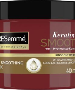 TRESemme Keratin Smooth Deep Smoothing Mask Traitement capillaire à la kératine hydrolysée pour des cheveux doux, brillants et sans frisottis 440 ml