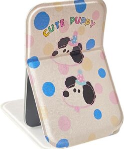 Glace De Lumineuse Miroir Compact Reversible avec Grossissement Pliable | Accessoire Maison et pour Femmes Sac à Dos Bureau Chambre Valise