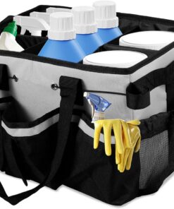 Sac pour Produits ménagers Organisateur Rangement D'Outils Portable Et À | Sac fourre-tout de nettoyage Pour Cuisine, Salle À Manger, Douche, Voiture, Dortoir, Université Et Salle De Bain