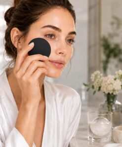 Rouleau à glace pour le visage et les yeux, boule de massage du visage, outil de beauté portable pour la maison, les voyages, design compact