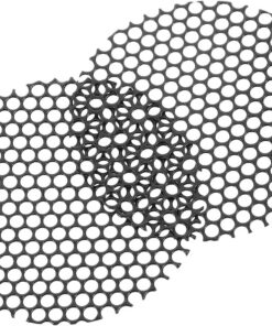 OUNONA 2 Pièces Cache-filtre en Nylon Noir pour Sèche-cheveux, Remplacement sans Couture Garantissant un Flux D'air, pour Usage Professionnel et Soins Capillaires à Domicile