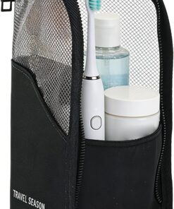 Trousse de maquillage à tenir debout Format gainant et léger à poser | , maison, beauté Sac de toilette pour femmes, soins et accessoires