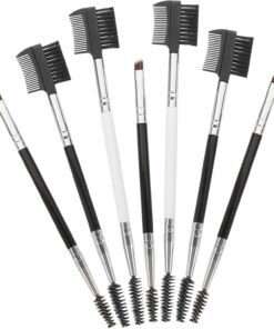 Healvian 7 Pièces Pinceaux de Maquillage à Double Embout Styles Variés Lot de Pinceaux Cosmétiques Outils de Maquillage Quotidien Plusieurs styles