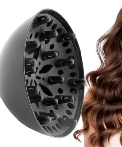 Diffuseur pour Cheveux Bouclés Accessoire diffuseur | Accessoires de Soins Capillaires pour Vacances Plage Été Salon Maison Utilisation Quotidienne Brushing Naturel
