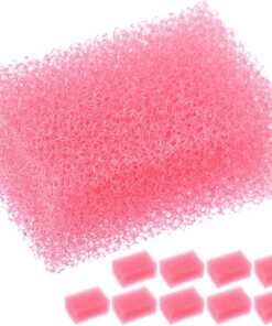 Artibetter 10 Pièces Éponge à Maquillage Pratique Rose pour Peinture Corporelle et Faciale, Facile à Estomper, pour Maquillage Halloween de Cicatrices