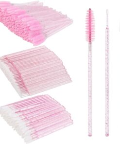 Le kit de 200 accessoires d'extension de cils comprend un pinceau jetable micro écouvillon, un peigne à sourcils, un pinceau à baume à lèvres, un pinceau à mascara, un pinceau de maquillage, pour la