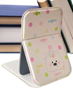 Miroir de Bureau avec lumière | Petit Miroir de Bureau Pliable et Portable, Outil de beauté pour Bureau, Bagages, hôtel, Poche, Salle de Bain, Femme, Studio, Avion, Chambre à Coucher