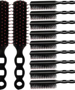 VICASKY 24 Pièces Peigne de Massage pour Cheveux Lot de Peignes Démêlants Confortables Design Ergonomique et Pratique pour Soins Capillaires