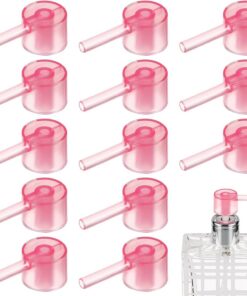 STOBAZA Outils de Transfert de Parfum pour Femmes 30 Pièces Rose Pp Tout-en-assemblage Accessoires de Distribution Nouvelle Génération pour Voyage