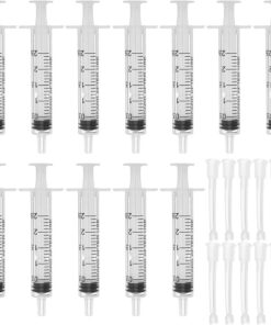 Distributeur de Parfum Plastique 12 Pièces 2,5 ML pour Transfert Liquide, Pompe Distributrice pour Kit Outils de Recharge de Parfum et Fabrication Maison