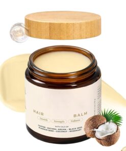 Baume pour cuir chevelu, 120 ml, soin capillaire, formule apaisante, anti-frisottis | Baume nourrissant pour cuir chevelu pour soin des cheveux contre les frisottis - 120 ml - Formule apaisante avec hydratant