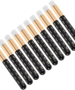 VALICLUD 10 pièces Lot de Brosses de Nettoyage pour Cils et Visage Outil Doux pour Peau Sensible Élimination des Points Noirs et Impuretés Accessoire Maquillage