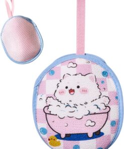 Pochette à savon Outil de gommage corporel profond | Pochette Mousse en Filet Pour femmes adolescents hommes salle de bains douche dortoir universitaire