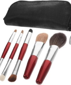 VICASKY Maquillage De Voyage De Pinceaux Outils Cosmétiques Pinceau Maquillage Manche Applicateur Poudre Fard à Joues Produits Femmes Fard à Paupières