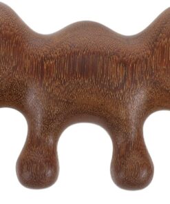 OUNONA Peigne de Massage Bois de Santal pour Outil Gua Sha Ergonomique Portable pour Soins Capillaires Relaxation et Massage Cou des Mains Jambes Convient Aux Hommes et Aux Femmes