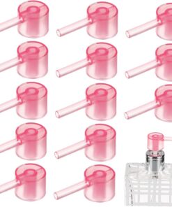 VALICLUD Outil de Distribution de Parfum sans Assemblage 30 Pièces pour Femme pour Transfert Cosmétique en Pp Rose, Facile à Utiliser Vaporisateur Verre Portable