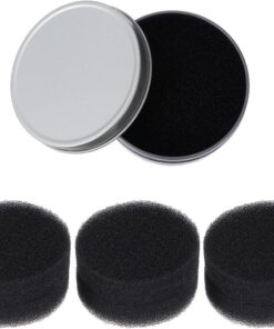 STOBAZA Éponge en Mousse pour Enlever la Couleur Boîte de Nettoyage Outil Pratique Voyage pour Pinceaux de Maquillage des Femmes