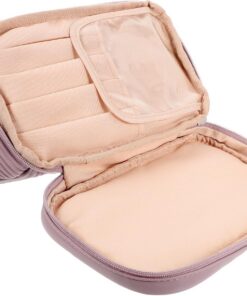 VALICLUD Trousse De Voyage Et Sac De Rangement pour Outils De Maquillage Sacoche Portable Pratique pour Cosmétiques Et Produits De Toilette