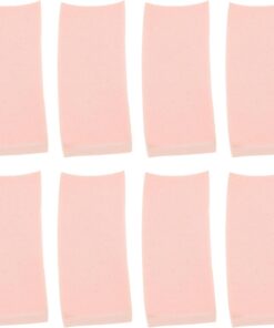 Housoutil Lot de 8 Éponges à Manucure Triangulaires en Matériau Doux et Élastique pour Nail Art Design, Outil Créatif pour Dégradé, Accessoires pour Ongles