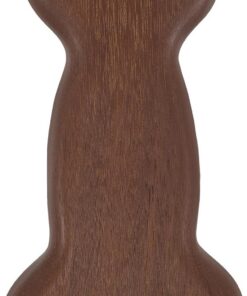 Artibetter Masseur Facial pour Soins la Peau et Relaxation Portable avec Perles en Laiton en Bois de Verawood Outil de Sculpture pour Massage Manuel Visage Cou