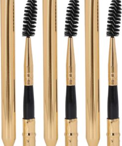 Joyzan Lot de 3 brosses à cils, brosses à mascara, maquillage, extensions de sourcils, applicateur, bouchon séparateur réutilisable, portable, cosmétique, accessoire de nettoyage pour femme, kit de