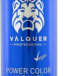 Valquer Professional Masque Power Color Cheveux Teints. Végétalien et sans Sulfate (Cheveux Blonds Dorés). Enhancer de Couleur des Cheveux - 275 Ml
