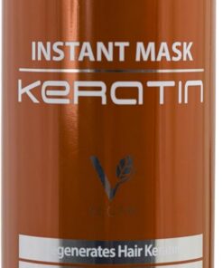 abril et nature - Masque Capillaire Ultra Rapide à la Kératine - Nourrit, Renforce et Régénère la Fibre Capillaire - Répare les Cheveux Endommagés et Cassants - Apparence Lisse et Brillante - 1000 ml