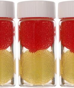 Housoutil Lot de 3 Nettoyants pour Pinces à Épiler en Pp, Faciles à Transporter Surface Lisse, pour Nettoyage et Application D'extensions de Cils
